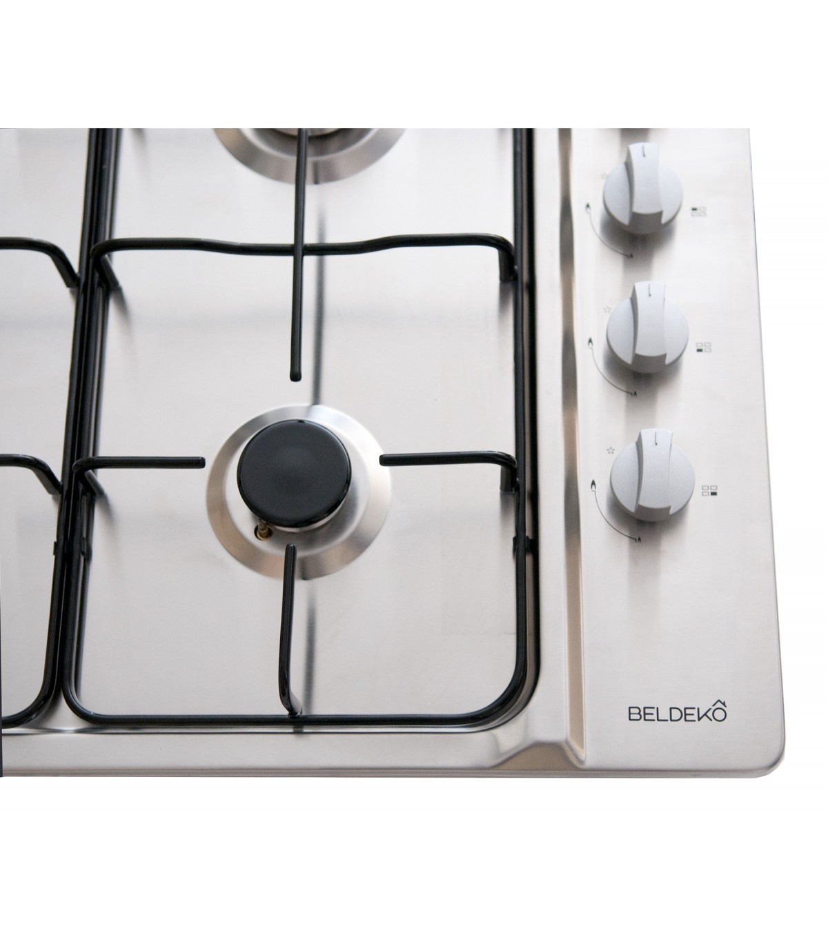domino-electrique-beldeko inox 2 feux plaque de cuisson table de cuisson  MANETTES