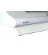 GRETA 60 WH - Hotte Casquette 60 cm. Hotte visière, blanche , blanc puissance, filtre à graisse. Eclairage LED, visiere