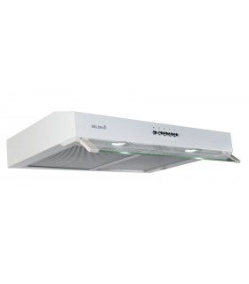 Hotte casquette blanche 60 cm, hotte visiere 60 cm blanche